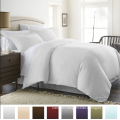 Microfiber Fabric Polyester Plain Bed Sheets